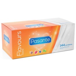 PASANTE - CONDOMS FLAVORS 144 UNITS - D-225488 - Teknashop Ltd