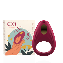 CICI BEAUTY - PREMIUM SILICONE VIBRATING RING - D-232467