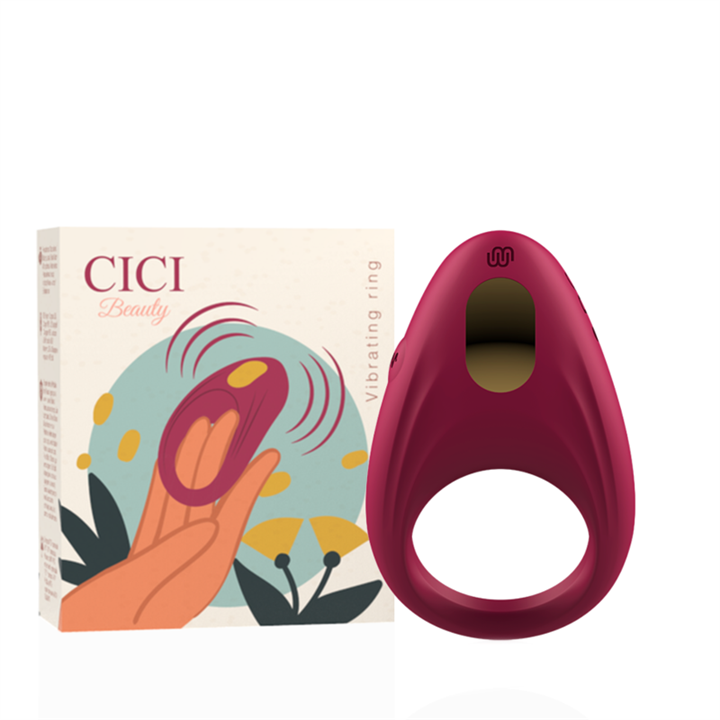 CICI BEAUTY - PREMIUM SILICONE VIBRATING RING - D-232467