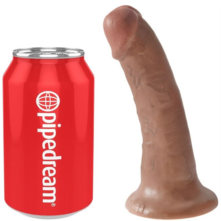 KING COCK - REALISTIC PENIS 15 CM CARAMEL - D-236500