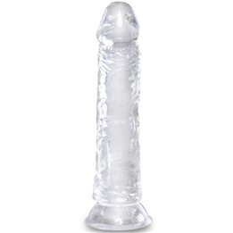 KING COCK - CLEAR REALISTIC PENIS 19.7 CM TRANSPARENT - D-236520
