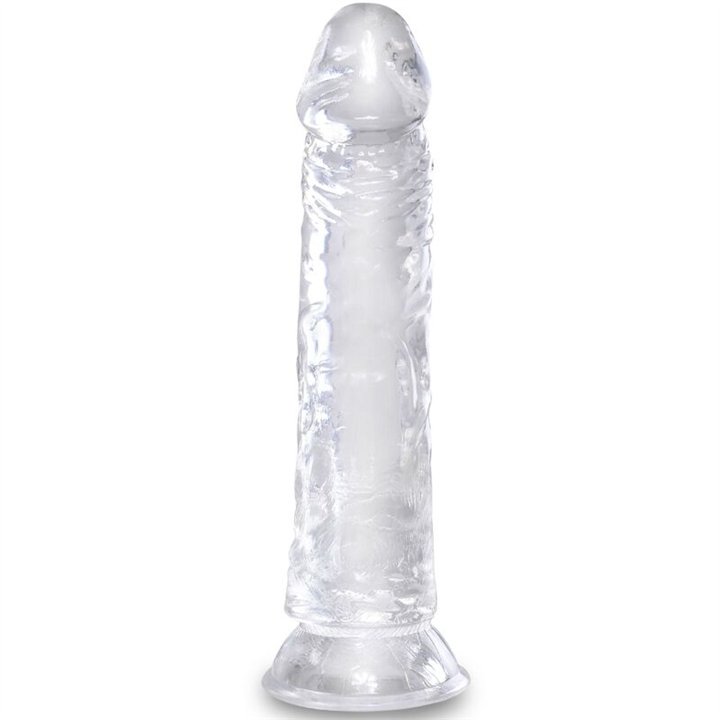KING COCK - CLEAR REALISTIC PENIS 19.7 CM TRANSPARENT - D-236520