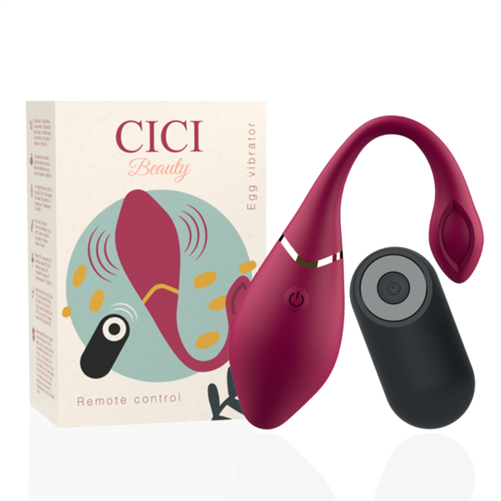 CICI BEAUTY - PREMIUM SILICONE EGG VIBRATOR REMOTE CONTROL - D-232466