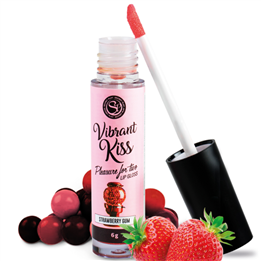 SECRETPLAY - LIP GLOSS VIBRANT KISS STRAWBERRY GUM - D-218077