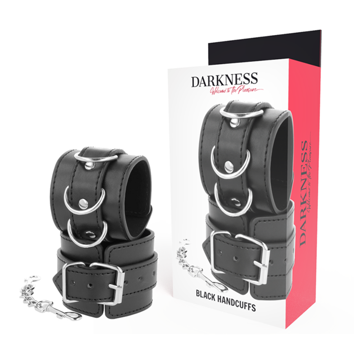 DARKNESS - BLACK HANDCUFFS - D-221232