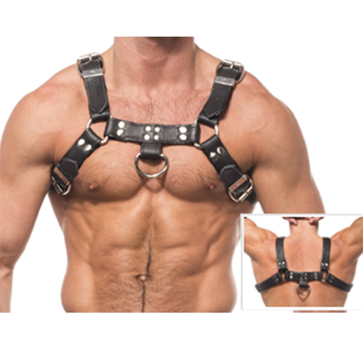 LEATHER BODY - CHAIN HARNESS III - D-208610