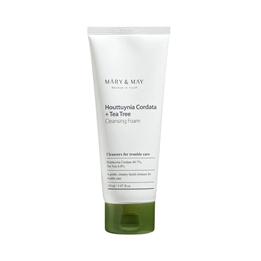 Mary and May, Houttuynia Cordata +Tea Tree, Gentle Cleansing, Cleansing Foam, 150 ml