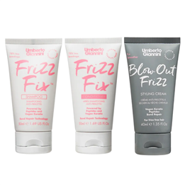 Set Umberto Giannini: Frizz Fix, Hair Shampoo, Anti-Frizz & Repairing, 50 ml + Frizz Fix, Hair Conditioner, Anti-Frizz & Repairi