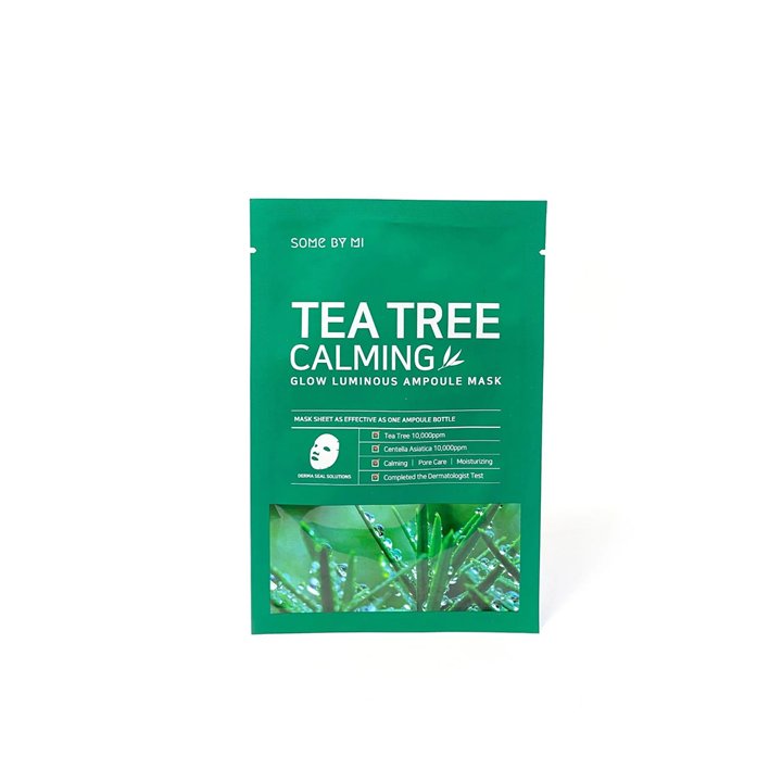 Some By Mi, Tea Tree, Calming, Sheet Mask, For Face, 25 g