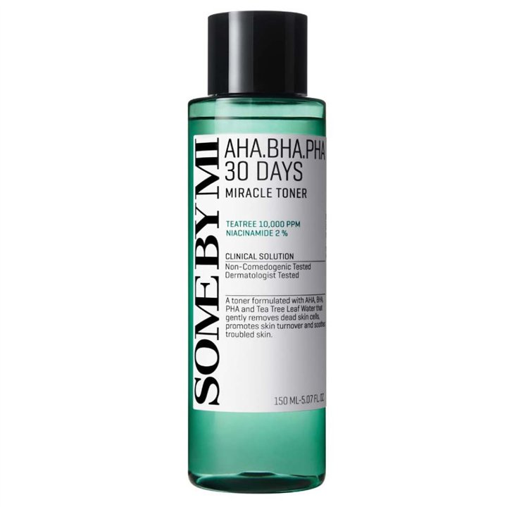 Some By Mi, Miracle, Exfoliating, Tonic Lotion, For Face, 150 ml - Teknashop Ltd