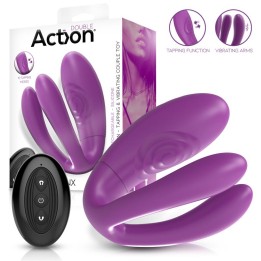 Twinx Vibrating and Tapping Couple Toy - AC-433