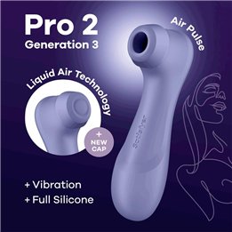 Pro 2 Gen 3 Liquid Air Technology Suction and Vibration Lilac - 4061504051895 - Teknashop Ltd