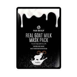 PaxMoly, Real Goat Milk, Hydrating & Nourishing, Sheet Mask, Face, Day & Night, 25 ml
