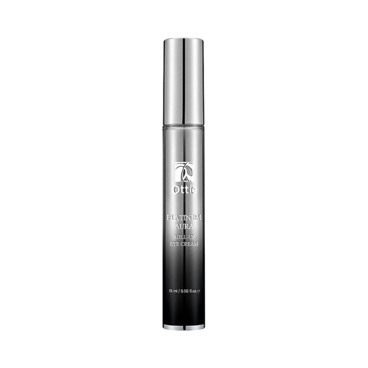 Ottie, Platinum Line, Hydrating & Revitalising, Day & Night, Eye Roll-On, 15 ml