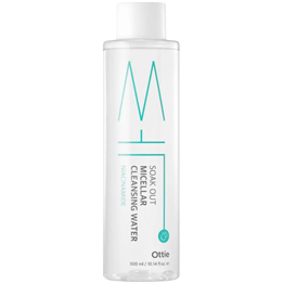 Ottie, Soak Out, Cleansing & Soothing, Micellar Water, Sensitive, 300 ml