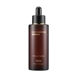 Ottie, Black Line, Snail Mucin, Hydrating & Regenerating, Day & Night, Serum, For Face, 50 ml