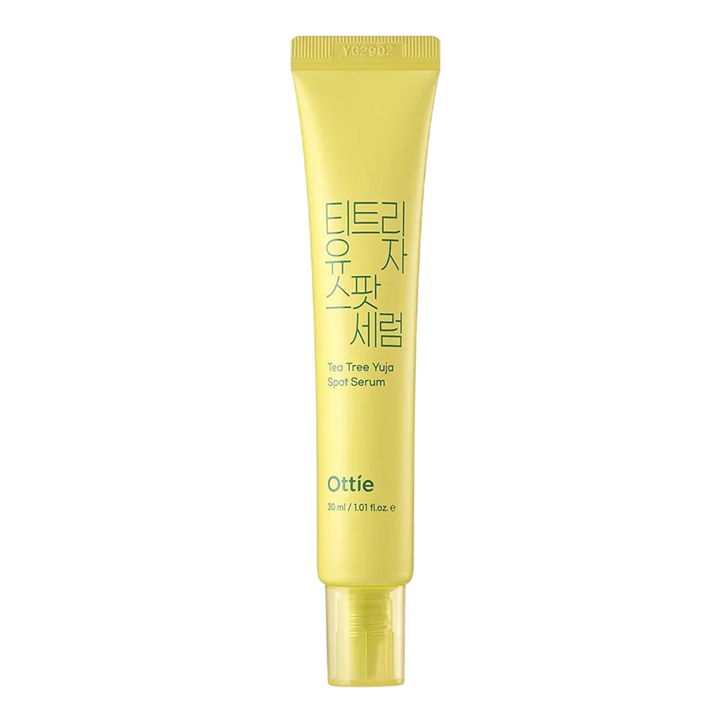 Ottie, Tea Tree Yuja, Calming, Day & Night, Serum, Face, 30 ml