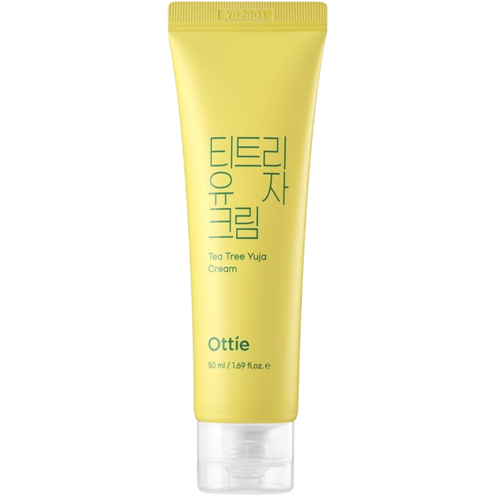 Ottie, Tea Tree Yuja, Hydrating & Moisturising, Cream, For Face, 50 ml - Teknashop Ltd