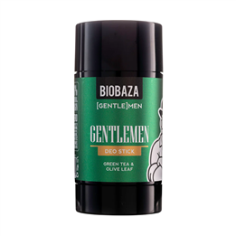 Biobaza, Gentlemen, Natural Ingredients, Refreshing & Protecting, Fresh & Green, Deodorant Stick, For Men, 50 ml