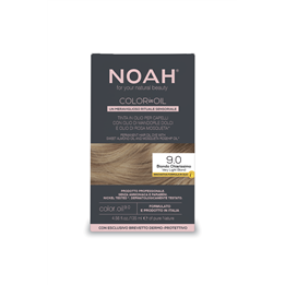 Noah, Color In Oil, Permanent Hair Colouring Oil, 9.0 Very Light Blond, 135 ml
