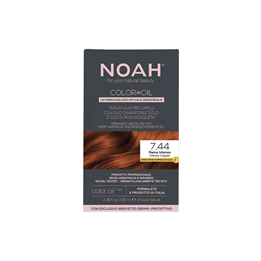 Noah, Color In Oil, Permanent Hair Colouring Oil, 7.44 Intense Copper, 135 ml