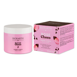 Bioearth, Rose Choco, Hydrating & Softening, Body Cream, Daily, 300 ml