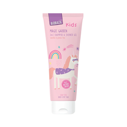 Biobaza, Magic Garden, Shower Gel & Shampoo 2-In-1, 250 ml