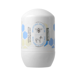 Biobaza, Bee's Honey & Donkey Milk, Soothing & Nourishing, Deodorant Roll-On, Unisex, 50 ml