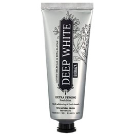 Biobaza, Deep White, Natural Ingredients, Whitening & Remineralising, Toothpaste, 75 ml