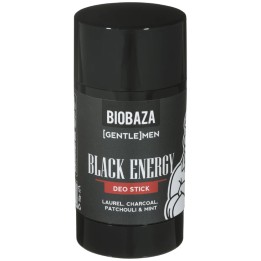 Biobaza, Black Energy, Natural Ingredients, Refreshing & Protecting, Fresh & Green, Deodorant Stick, For Men, 50 ml