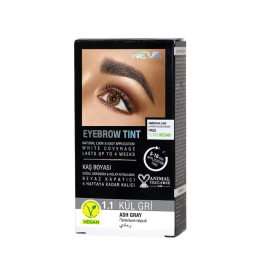 Neva, Eyebrow Tint, Permanent Hair Dye,  Ash Gray, 30 ml