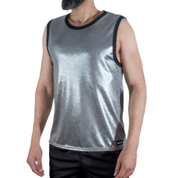 MACHO - FINE GLITTER T-SHIRT S/M - D-245783
