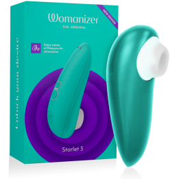 WOMANIZER - STARLET 3 CLITORAL STIMULATOR TURQUOISE - D-235664