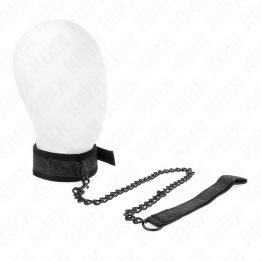KINK - BASIC MODEL COLLAR WITH LEASH 77 CM MODEL 5 AJUSTABLE 34-54 CM X 5 CM - D-240813