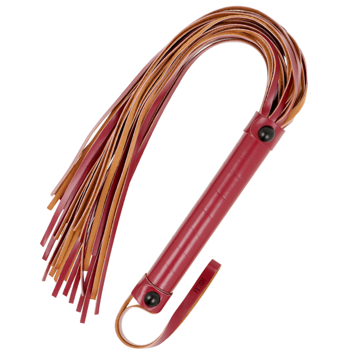 FETISH SUBMISSIVE DARK ROOM - VEGAN LEATHER WHIP - D-227425