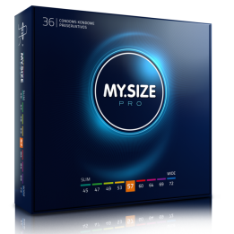 MY SIZE - PRO CONDOMS 57 MM 36 UNITS - D-228869