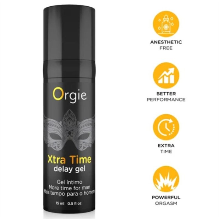 ORGIE - XTRA TIME DELAY GEL ANESTHETIC FREE 15 ML - D-246766