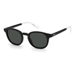 POLAROID SUNGLASSES BLACK ACETATE - PLD2096-S-807-48 - Teknashop Ltd