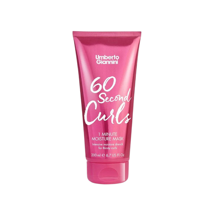 Umberto Giannini, 60 Second Curls, Hair Treatment Cream Mask, Hydrating & Frizz Control, 200 ml