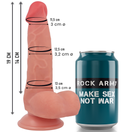 ROCKARMY - LIQUID SILICONE FOX 19 CM -O- 3.2 CM - D-238276