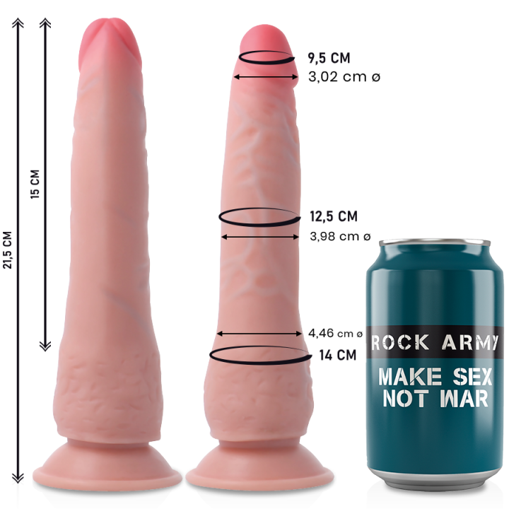 ROCKARMY - DUAL DENSITY CRUSADER 21.5 CM -O- 4.46 CM - D-223363