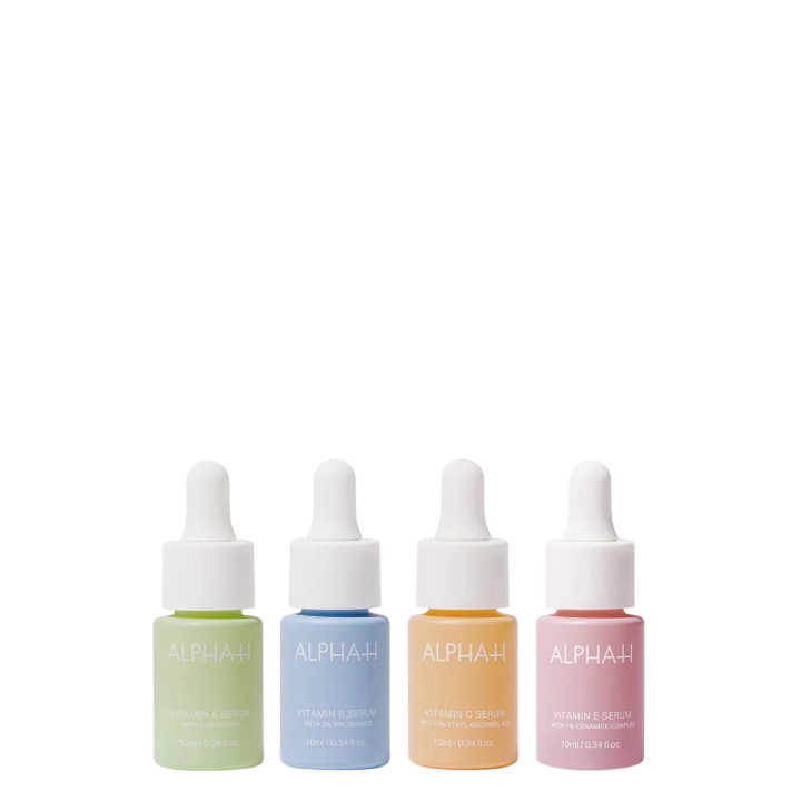 Set Alpha-H: Vitamin C, Brightening & Hydrating, Daily, Serum, For Face, 10 ml + Vitamin B, Hydrating, Soothing, Calming, Protec