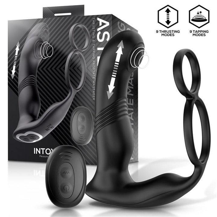 Astex Prostate Massager with Thrusting and Tapping - U-102 - Teknashop Ltd