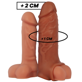 VIRILXL - LIQUID SILICONE V9 BROWN PENIS EXTENSION - D-227272