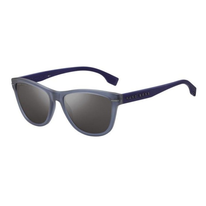 HUGO BOSS SUNGLASSES MATTE BLUE ACETATE - 1321-S-FLL-56 - Teknashop Ltd