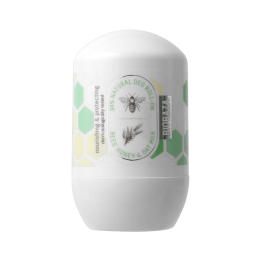 Biobaza, Bee's Honey & Oat Milk, Natural Ingredients, Soothing & Nourishing, Deodorant Roll-On, Unisex, 50 ml