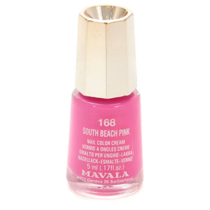 Mavala Nail Polish 168 South Beach Pink 5ml - unisex