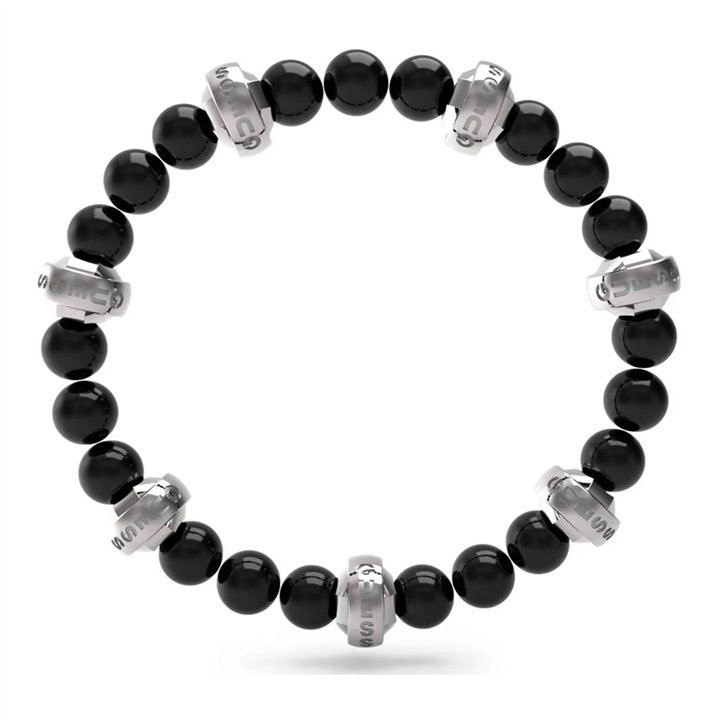 Guess Mens Bracelet JUMB04057JWSTBKTU - JUMB04057JWSTBKTU - Teknashop Ltd