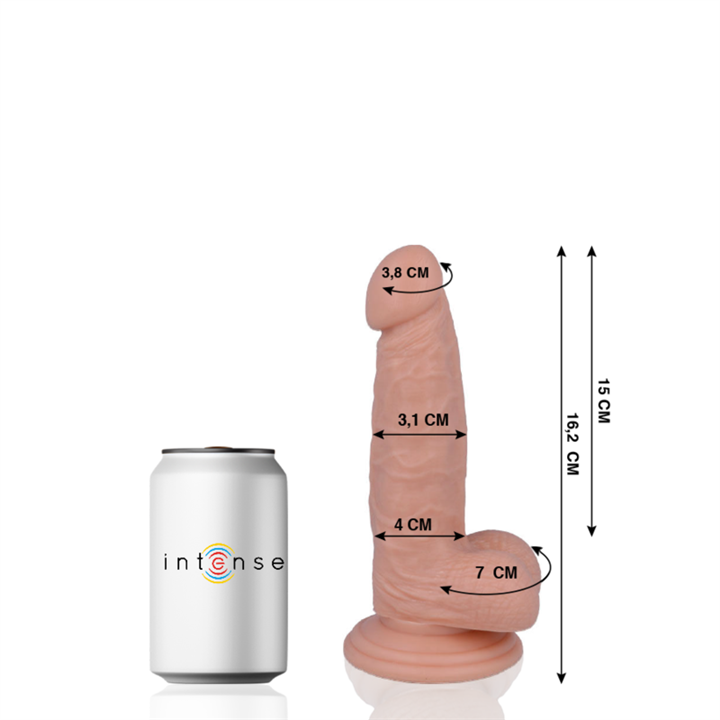 MR INTENSE - 4 REALISTIC COCK 16.2 CM -O- 3.1 CM - D-216085