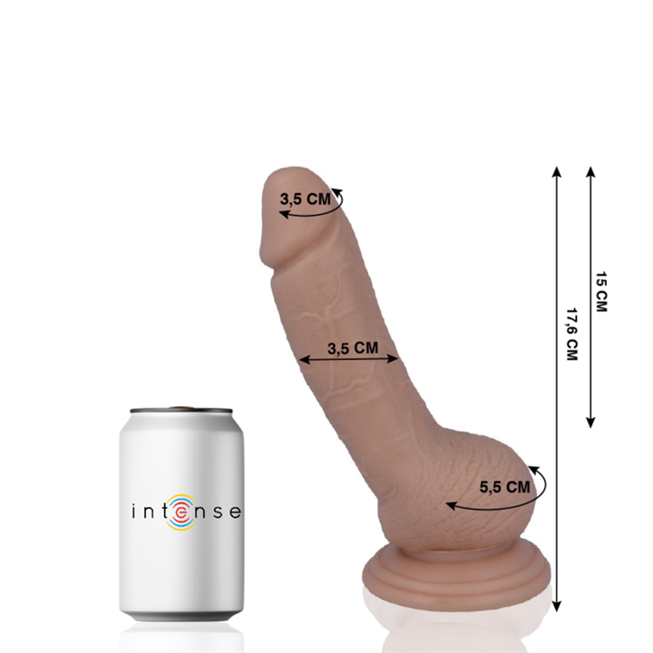 MR INTENSE - 8 REALISTIC COCK 17.6 CM -O- 3.5 CM - D-216089